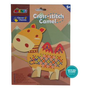 Embroidery Kit for Kids - Cross Stitch Camel